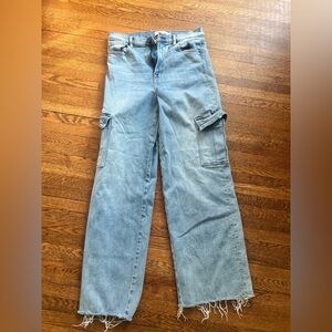 Hidden Jeans Women’s Size 29 Wide Leg Baggy Pocketed Light Denim